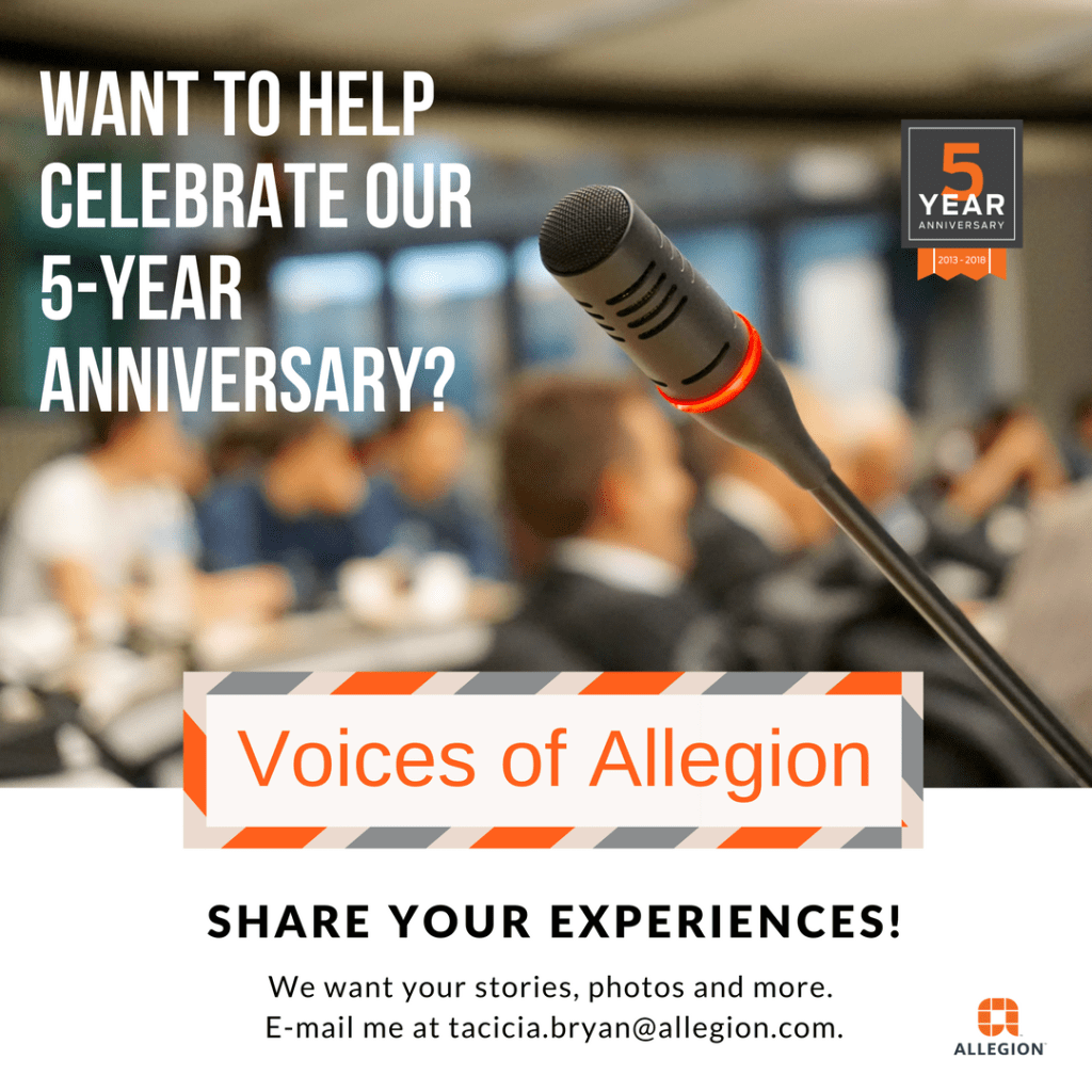 Allegion Community News: Voices of&nbsp;Allegion
